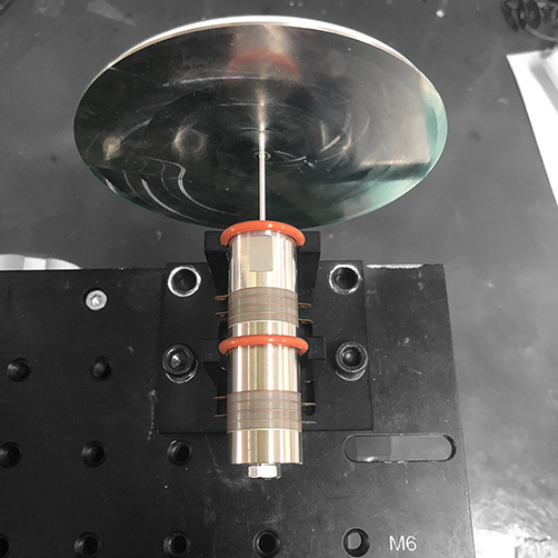 Fully assembled SPPAL ultrasonic transducer